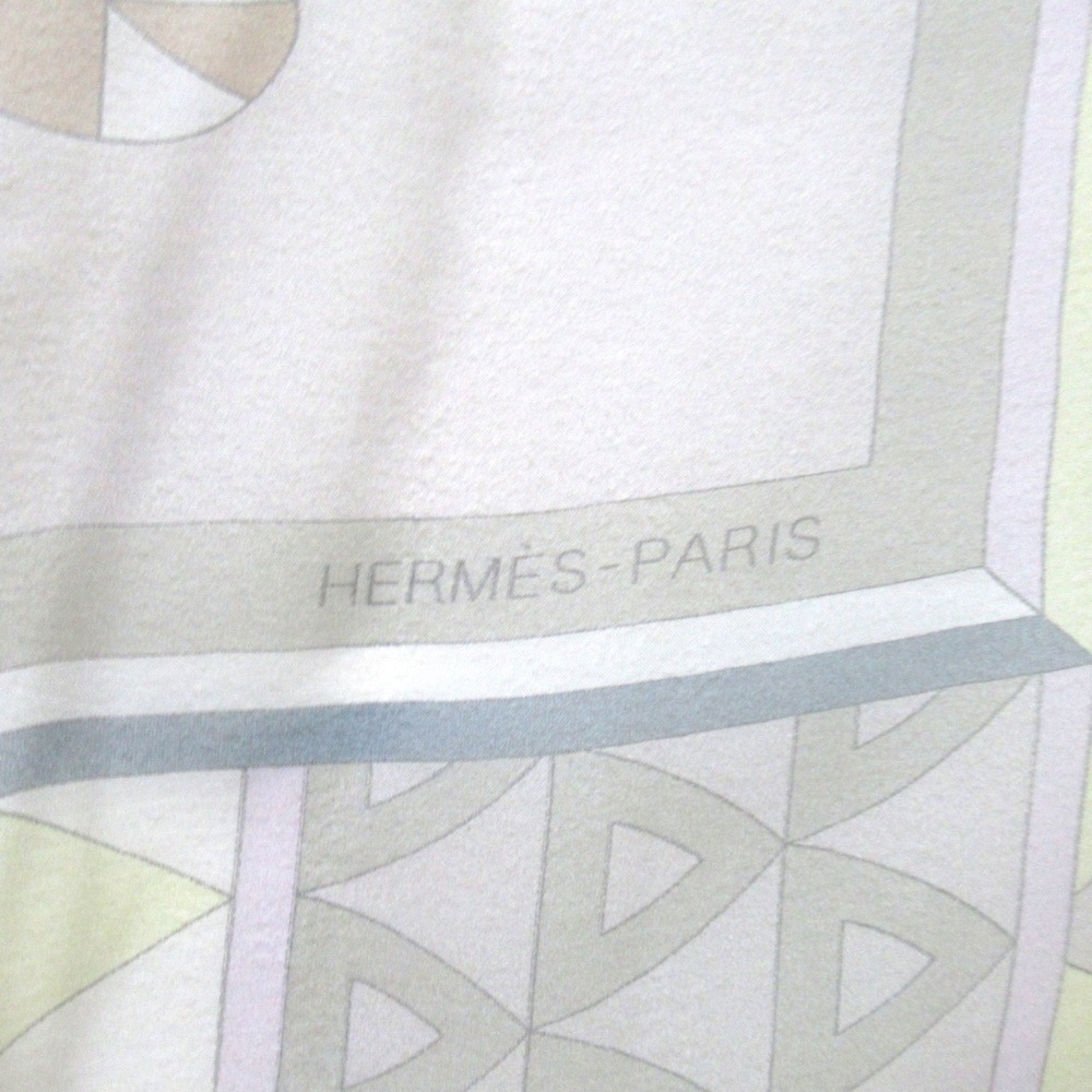 HERMES Black Silk Scarf - Picture 3 of 4